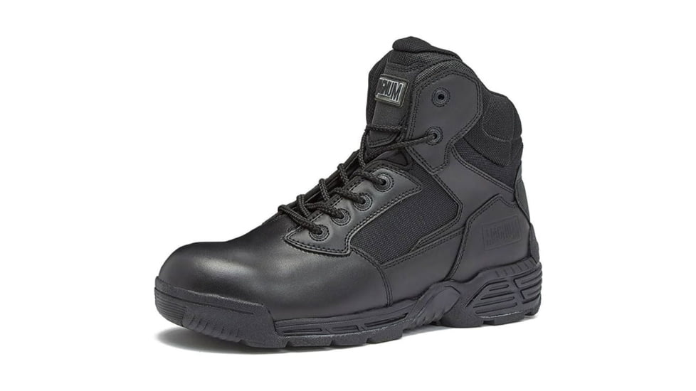 Magnum Boots Stealth Force 6.0 Waterproof Tactical Duty Boots - Mens, Black, 10 US, Extra Wide, KB-MB-CM85016M-B-X-10