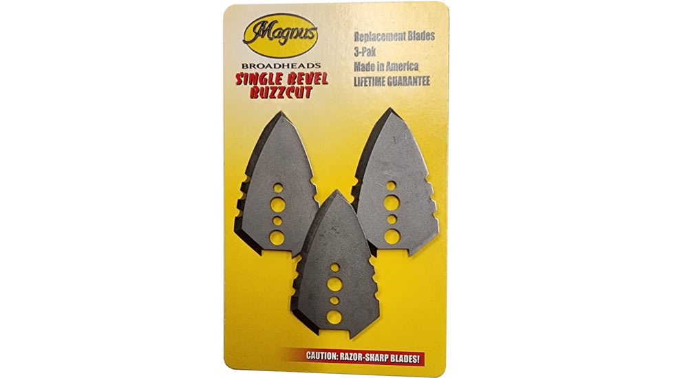 Magnus Single Bevel Buzzcut Rep Main Blade 125 grain, 1503307