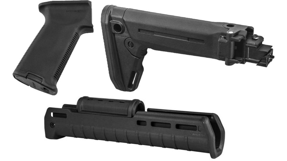 Magpul AK-47 Zhukov M-LOK Polymer Furniture Set, Black