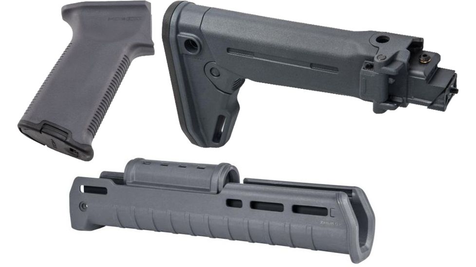 Magpul AK-47 Zhukov M-LOK Polymer Furniture Set, Grey