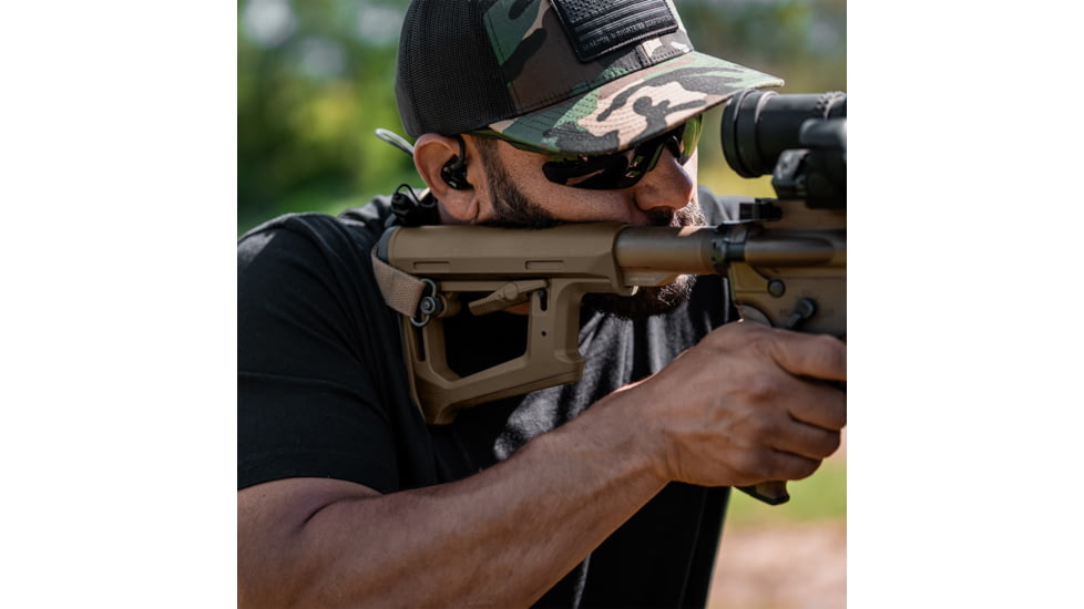 Magpul DT-PR Mil-Spec AR10/AR15/M4/M16/M110/SR25 Carbine Stock, FDE, MAG1447FDE