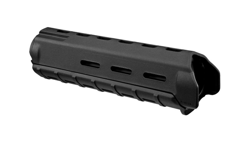 Magpul Industries MAG418/419/440 MOE AR-15 Handguard, Mid-Length, 9.18 inch, Black, MAG418BLK