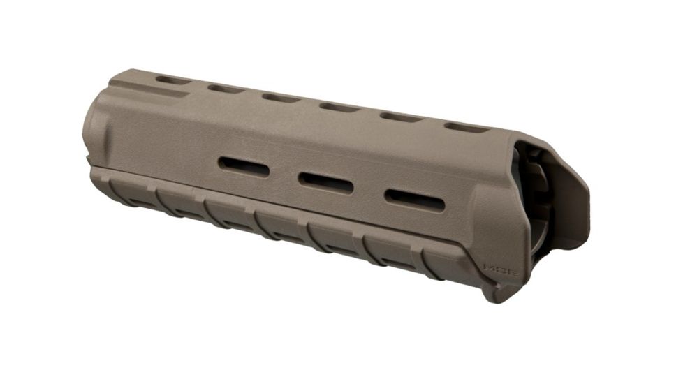Magpul Industries MAG418/419/440 MOE AR-15 Handguard, Mid-Length, 9.18 inch, Flat Dark Earth, MAG418FDE