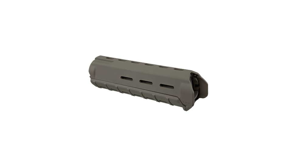 Magpul Industries MAG418/419/440 MOE AR-15 Handguard, Mid-Length, 9.18 inch, Foliage Green, MAG418FOL