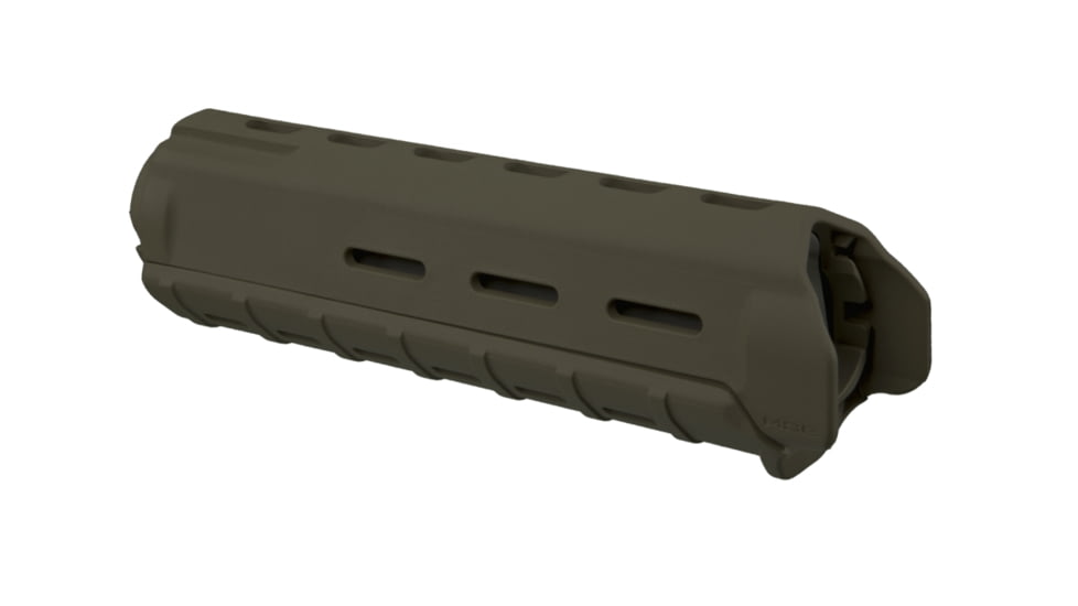 Magpul Industries MAG418/419/440 MOE AR-15 Handguard, Mid-Length, 9.18 inch, Olive Drab Green, MAG418OD