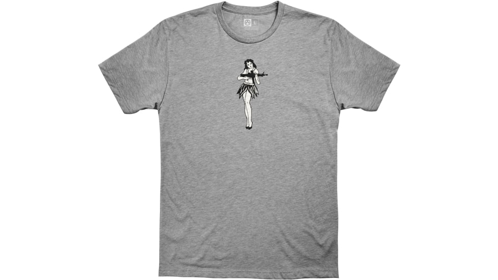 Magpul Hula Girl CVC T-Shirt - Men's, Athletic Gray Heather, 2XL, MAG1117-030-2X