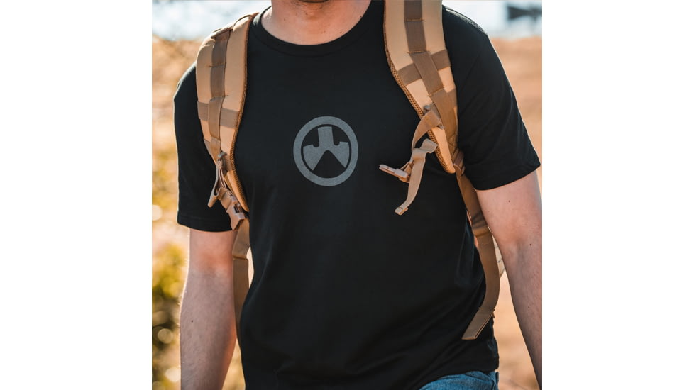 Magpul Icon Logo CVC T-Shirt - Mens, Black, Extra Large, MAG1115-039-XL