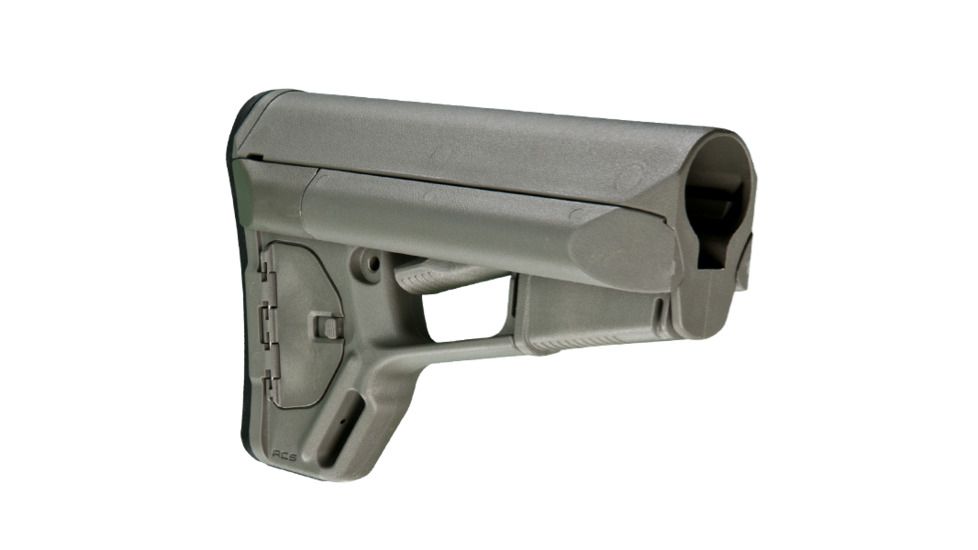 Magpul Industries ACS Rifle Stock w/Storage, Fits AR-15/M-16, Commercial-Spec, Foliage Green MPIMAG371FOL