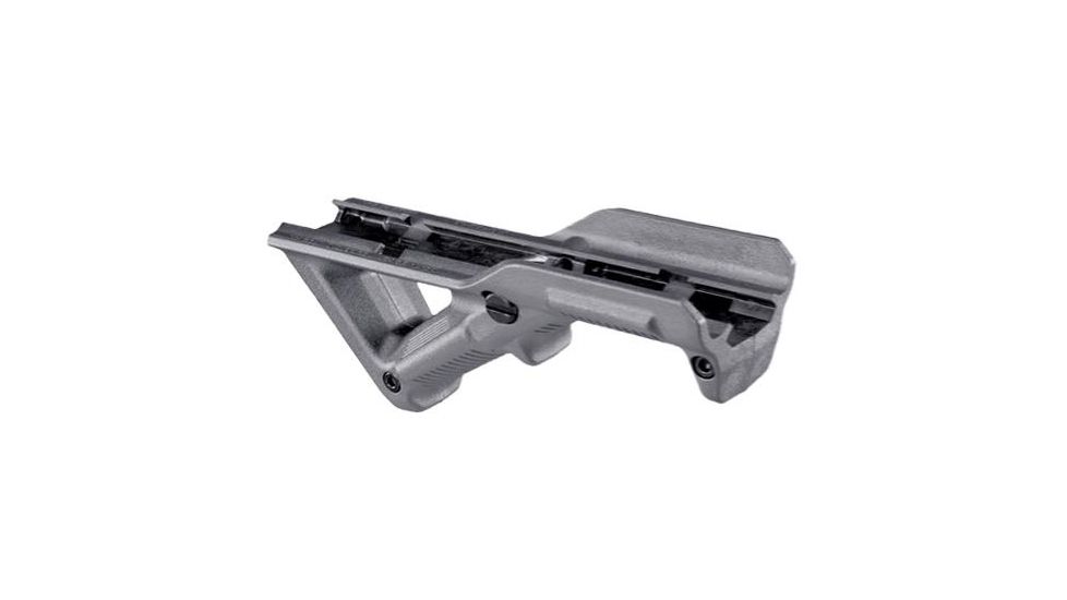 Magpul Industries Angled Foregrip 1, Fits Picatinny, Grey MPIMAG411GRY