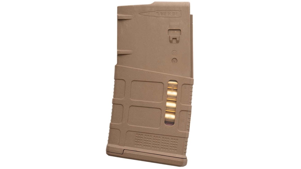 Magpul Industries AR Gen M3 308 Win/7.62NATO 20 Rounds Rifle Magazine, FDE, 20, MAG1429MCT