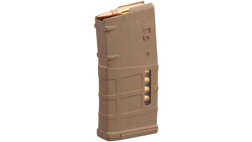 Magpul Industries AR Gen M3 308 Win/7.62NATO 20 Rounds Rifle Magazine, FDE, 20, MAG1429MCT