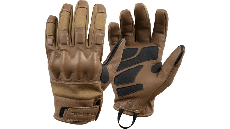 Magpul Industries Breach 2.0, Nomex and Goatskin Leather, Large, Coyote, MAG1499-251-L