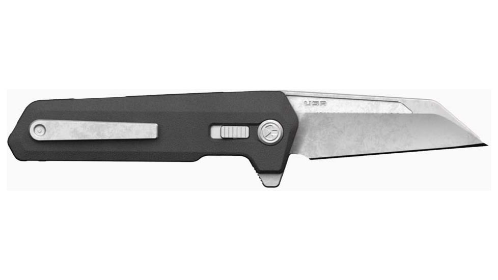 Magpul Industries Breslau Folding Knife, 2.94in, MVN35 MIM Steel, Wharncliffe Blade, Bead Blasted Finish, Black Polymer Handle, MAG1081-BLK