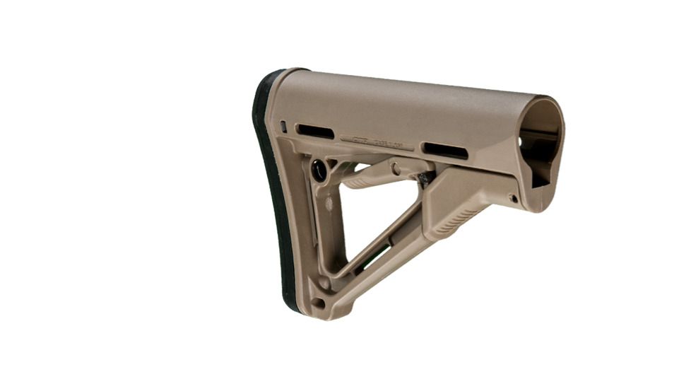 Magpul Industries CTR Rifle Stock, Fits AR-15/M-16, Commercial-Spec, Flat Dark Earth MPIMAG311FDE