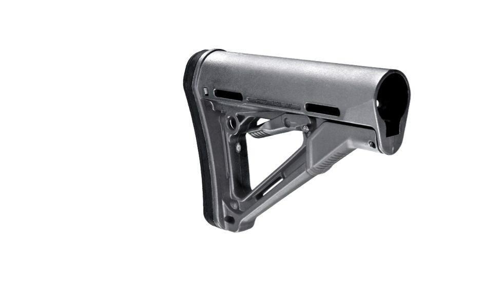 Magpul Industries CTR Rifle Stock, Fits AR-15/M-16, Commercial-Spec, Gray MPIMAG311GRY, EDEMO1