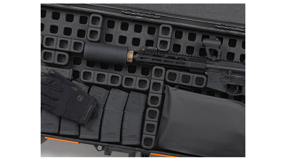 Magpul Industries DAKA GRID Organizer for Pelican Vault V800, Black, MAG1302