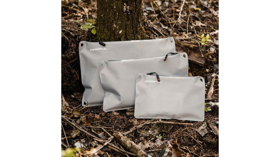 Magpul Industries DAKA Lite Pouch, Gray, Large, MAG1245-020