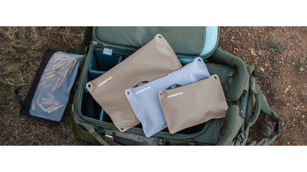 Magpul Industries DAKA Lite Pouch, Gray, Large, MAG1245-020