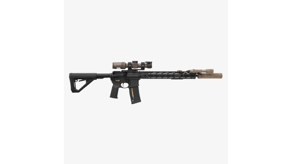 Magpul Industries DT Carbine Stock, Black, Mil-Spec, MAG1377-BLK
