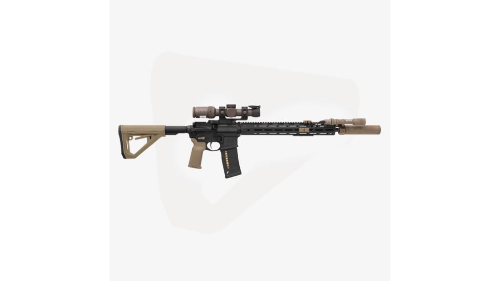 Magpul Industries DT Carbine Stock, Flat Dark Earth, Mil-Spec, MAG1377-FDE