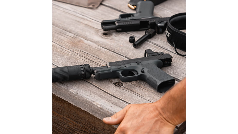 Magpul Industries EHG RG9 Grip Module, Fits Ruger RXM Compact, Matte Finish, Gray, MAG1436-GRY
