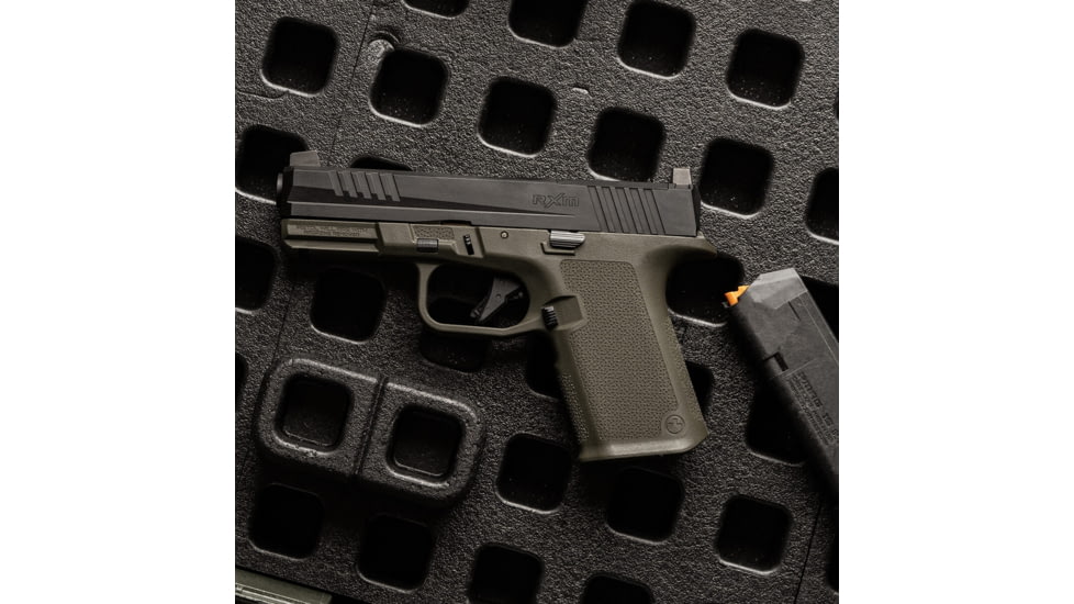 Magpul Industries EHG RG9 Ruger RXM Compact Grip Module, Olive Drab Green, MAG1436-ODG