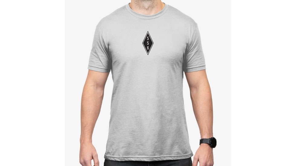 Magpul Industries Engineered To Feed T-Shirt - Mens, Stone Gray Heather, Cotton/Polyester, Short Sleeve, Medium, MAG1280-041-M
