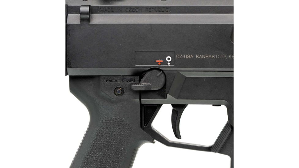 Magpul Industries Enhanced CZ Scorpion EVO 3 Selector Kit, Black Polymer, Ambidextrous, MAG1176