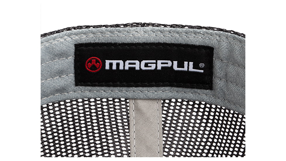Magpul Industries Equipped Trucker Hat, Black, One Size, MAG1179-001