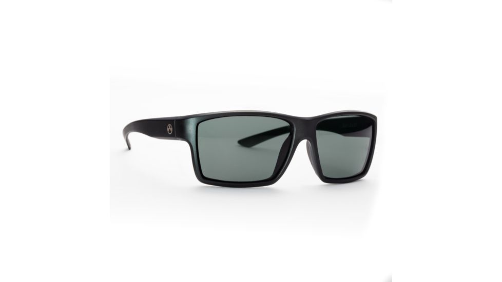 USED Magpul Industries Explorer Sunglasses w/Polycarbonate Lens, Matte Black Frame, Gray/Green Lens, Polarized, MAG1025-350, EDEMO1