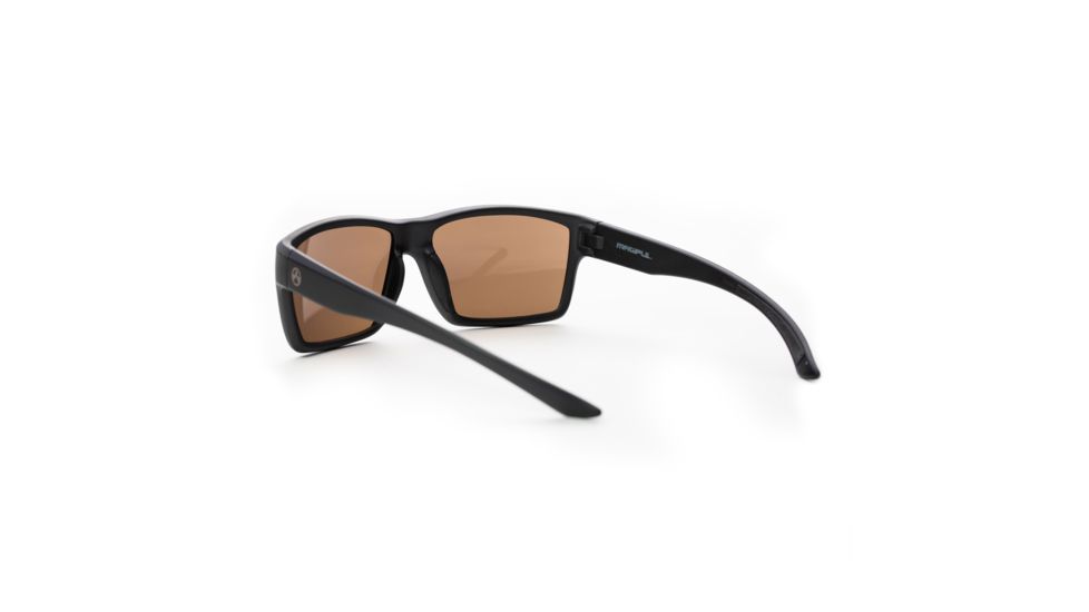 Magpul Industries Explorer Sunglasses w/Polycarbonate Lens, Matte Black Frame, Bronze Lens w/ Gold Lens Mirror 250-028-006