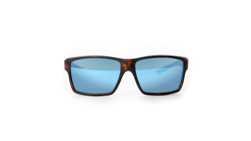 Magpul Industries Explorer Sunglasses w/Polycarbonate Lens, Tortoise Frame Bronze Lens w/ Blue Lens Mirror, Po 250-028-008