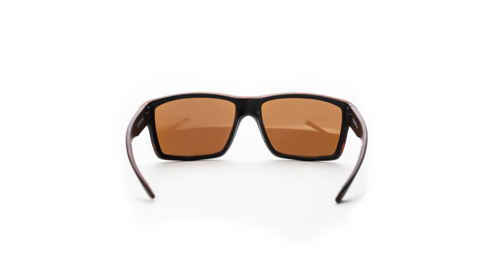 Magpul Industries Explorer Sunglasses w/Polycarbonate Lens, Tortoise Frame Bronze Lens w/ Blue Lens Mirror, Po 250-028-008