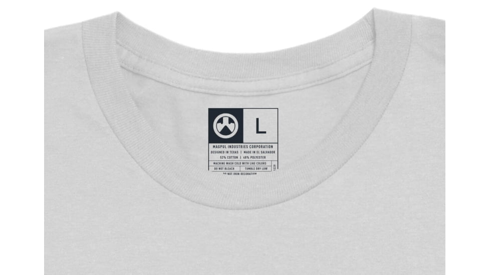 Magpul Industries Fine Polymer Accoutrements Blend T-Shirt - Mens, Stone Gray Heather, XL, MAG1269-041-XL