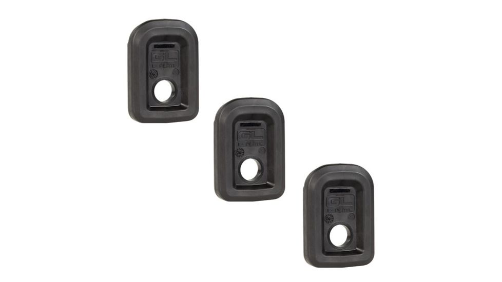 Magpul Industries GL L-Plate for PMAG 17 GL9 for Glock 17,PMAG 15 GL9 for Glock 19,Pack of 3 MPIMAG567BLK