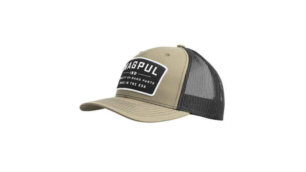 Magpul Industries Go Bang Trucker Hat, Olive/Black, OSFA, MAG1102-344
