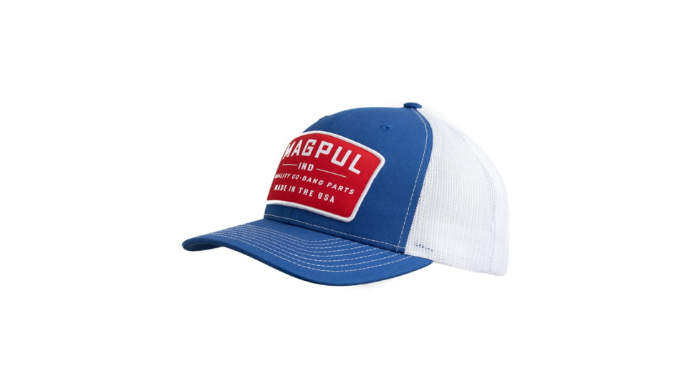 Magpul Industries Go Bang Trucker Hat, Royal/White, OSFA, MAG1102-423