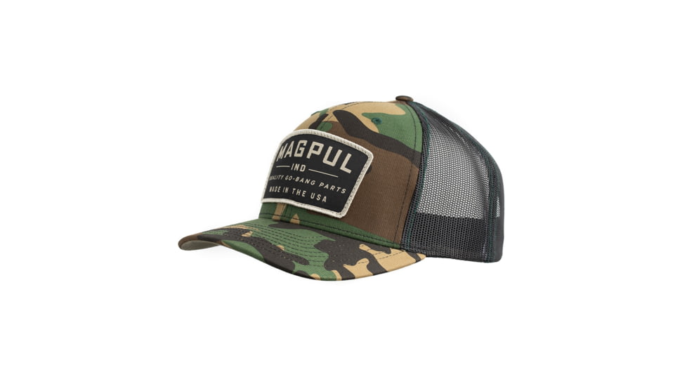 Magpul Industries Go Bang Trucker Hat, Woodland, OSFA, MAG1102-964