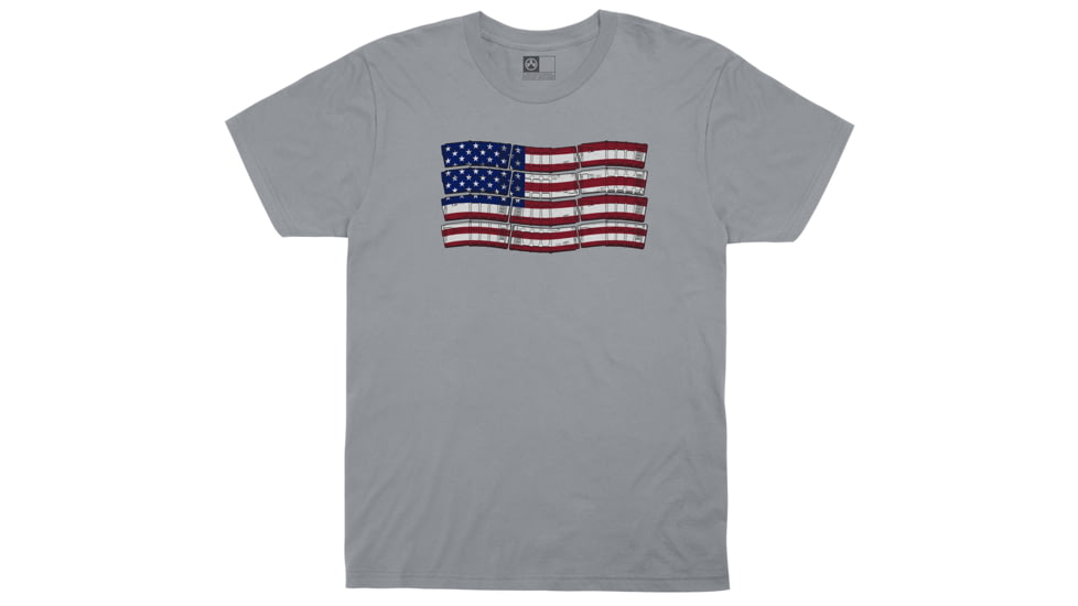 Magpul Industries Graphic T-Shirts - Men's, Charcoal Gray Short Sleeve, Small, MAG1180-010