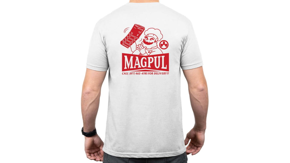 Magpul Industries Hot &amp; Fresh T-Shirt - Men's, White, Short Sleeve, XL, MAG1270100XL