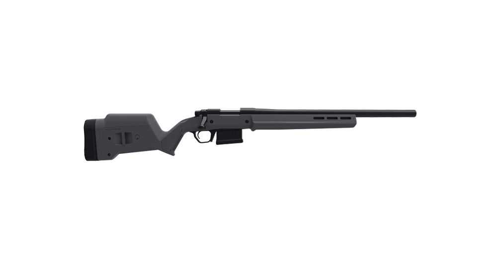 Magpul Industries Hunter 700 Rifle Stock, Fits Remington 700 Short Action, Gray MPIMAG495GRY