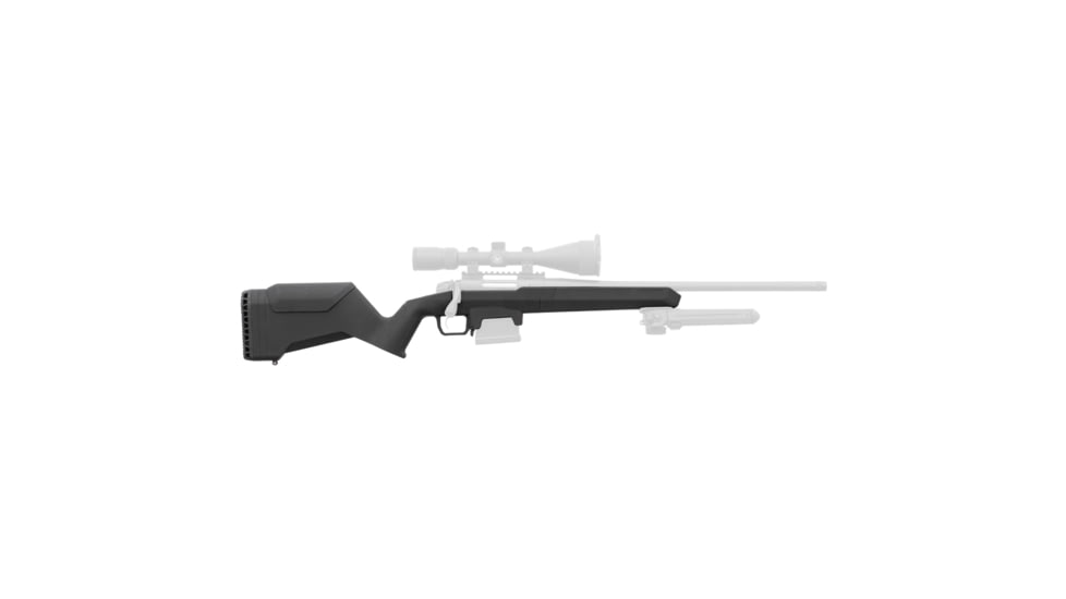 Magpul Industries Hunter Lite Remington Model 700 Short Action Rifle Stock, Ambidextrous, Black, MAG1422-BLK