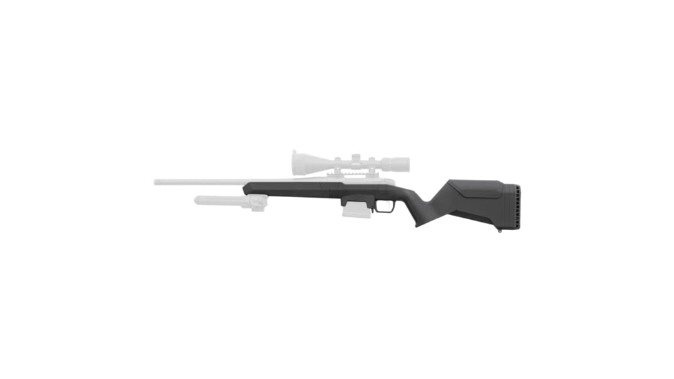 Magpul Industries Hunter Lite Remington Model 700 Short Action Rifle Stock, Ambidextrous, Black, MAG1422-BLK