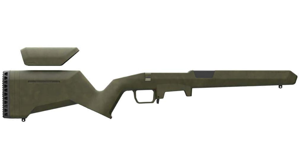Magpul Industries Hunter Lite Remington Model 700 Short Action Rifle Stock, Ambidextrous, Olive Drab Green, MAG1422-ODG