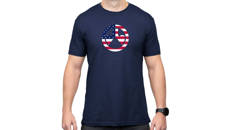 Magpul Industries Independence Icon T-Shirt - Men's, Navy, Short Sleeve, Small, MAG1281410S