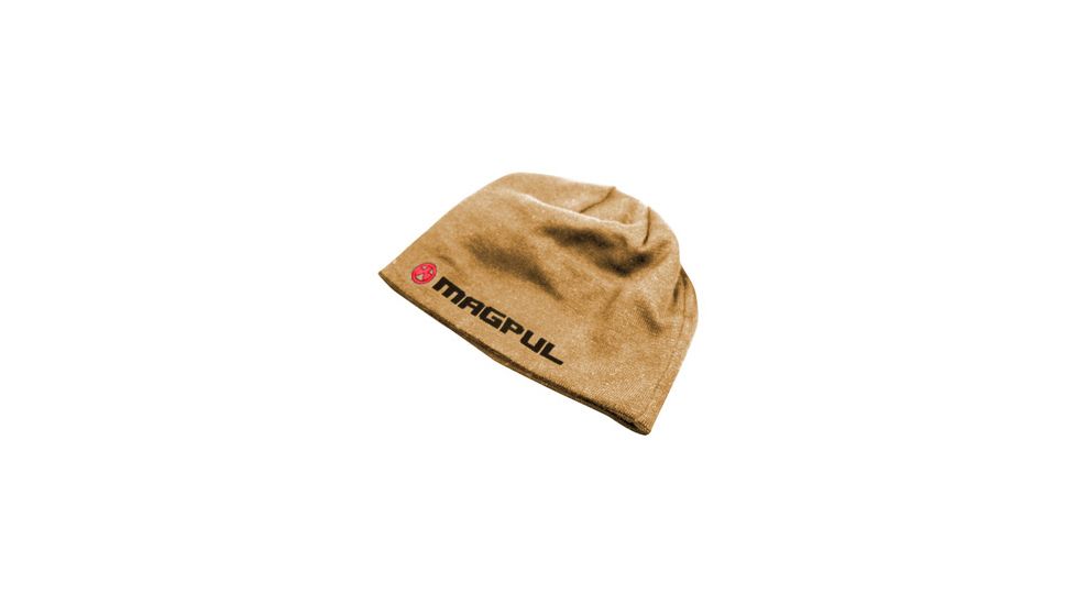 Magpul Industries Logotext Skull Beanie, Coyote, OSFA MPIMAG900-COY