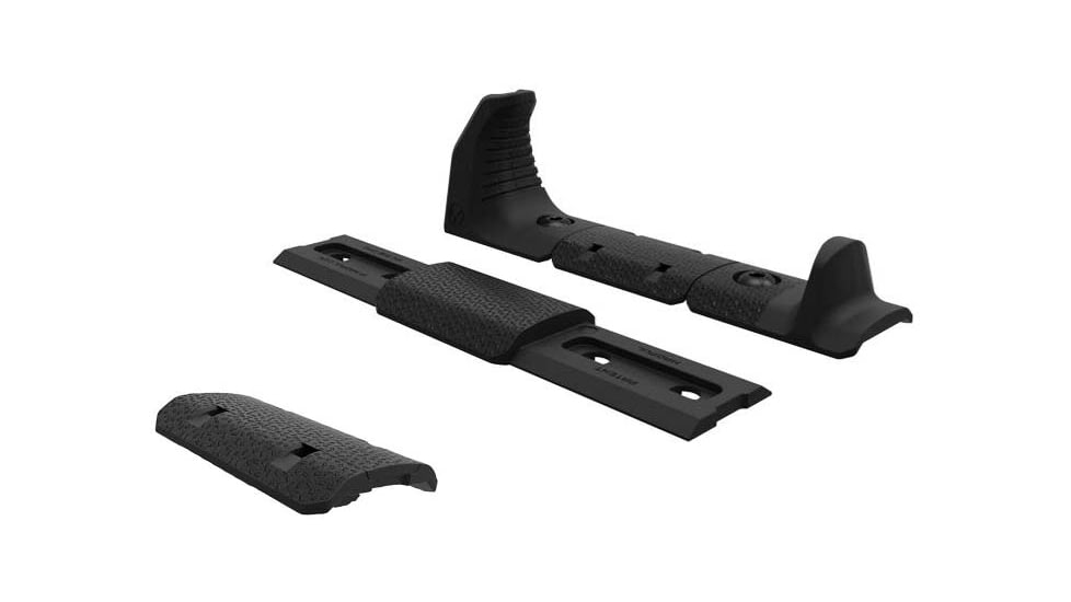 Magpul Industries M-LOK Hand Stop Kit with Type 2 Low Profile Rail Covers, Black