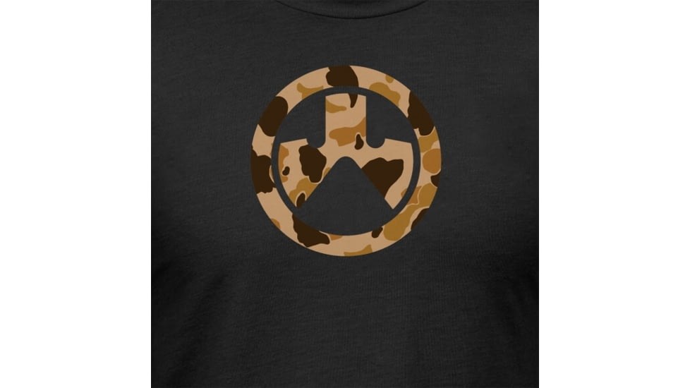 Magpul MAG1527-001-2XL Raider Camo Icon CVC Black Cotton/Polyester Short Sleeve