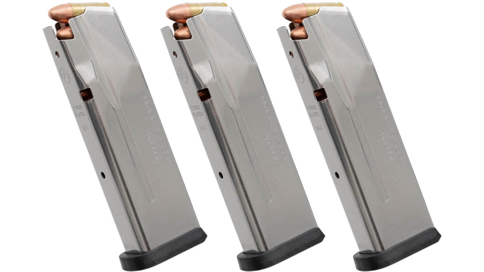 Magpul Industries AMAG SIG Sauer P365 9mm Luger 15 Round Pistol Magazine, Silver, 3-pack