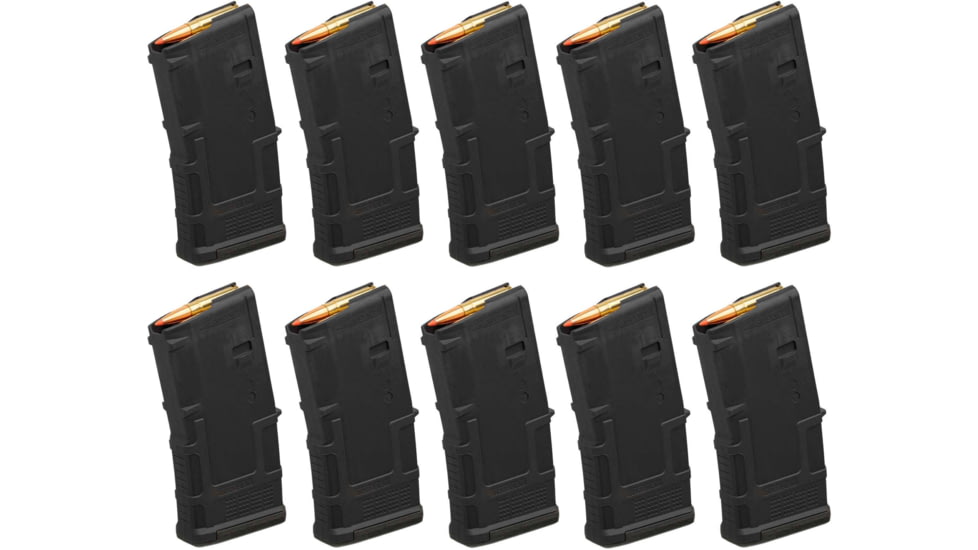 Magpul Industries PMAG GEN M3 AR-15 Rifle Magazine, .300 Blackout, 20 Round, Black, 10 Pack